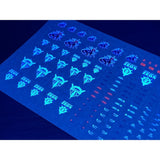 20250722 XUEYAN XY / SNOW FLAME HG 46 Black White Rider+Efreet Fluorescences Water slide decal