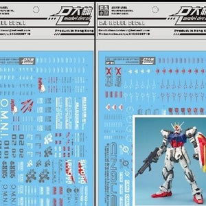 DL DALIN Water slide decal PG Strike Sky Graspes