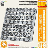 ANUBIS 3D print detail upgrade parts DUA061-110 details upgrade accessories Active shaft Heat sink Oil pipe Outer armor no kits