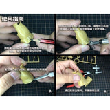 Alexen AJ0030 balanced symmetrical scoring cutter head 5-in-1