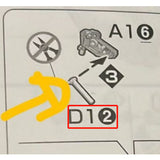 CB butcher parts for MG BARBATES