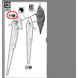 CB MG 02 butcher parts for  Freedom 2.0