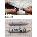 MOSHI M.S. HS024 Model MG 1/100 Sazabi Sinanju HG 1/144 Nightingale Booster