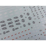 20250722 XUEYAN XY / SNOW FLAME MG 11 Providence  Fluorescence  High-Accuracy Water slide decal
