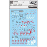 DL DALIN Water slide decal PG 1/60 RX78 RX-78-2 2.0 PGU