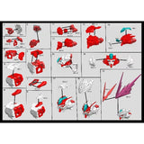 Cat Duke MG MB Astray Red Dragon Red Frame Blue Frame Horn v-fin