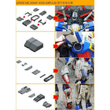 ANUBIS 3D print detail upgrade parts GP006 parts fit for MG ce impulse no kits Collectibles