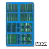 MOSHI M.S. MX037-042 Reform Color Separation Etching Detail Parts