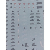20250722 XUEYAN XY / SNOW FLAME MG 45 Qubeley + Hyaku Shiki Crash Fluorescences Water slide decal