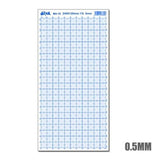 MOSHI M.S. MS078 Model GK Detail Modification ABS Graduated Rubber Plate