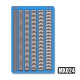 MOSHI M.S. Metal Armor Disperse gas MX019-MX024 Detail Upgrade parts Etching