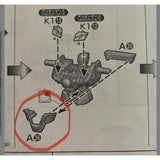 CB MG 07 butcher parts for Wing Zero EW Ver.Ka