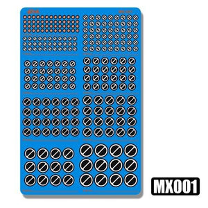 MOSHI M.S. MX001-012  Model Detail Modification Metal Etching