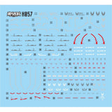 MASTER Water Slide Decal H057 HG 1/144 SEED GYAN Strom Fluo Collectibles