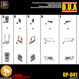 ANUBIS 3D print detail upgrade parts MG ZGMF 1/100 Justice  GP041 no kits Collectibles