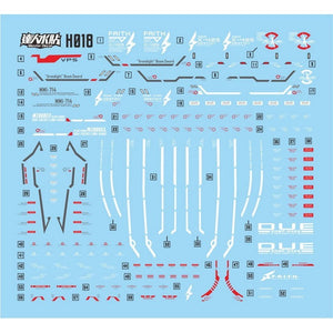 MASTER Water Slide Decal H018 HG HGCE 1/144 DESTINY Fluo Type Collectibles