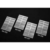 M.S. MOSHI Tool MX055-MX058 Screw Style Metal Etching sheet Detail Upgrade Parts fit for MG HG General Use
