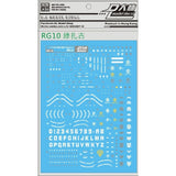 DL DALIN Water slide decal RG 1/144 MS-06F ZAKU 2