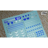 DL DALIN Water slide decal MG EXIA Avanlanche 00 General Usegold Coating