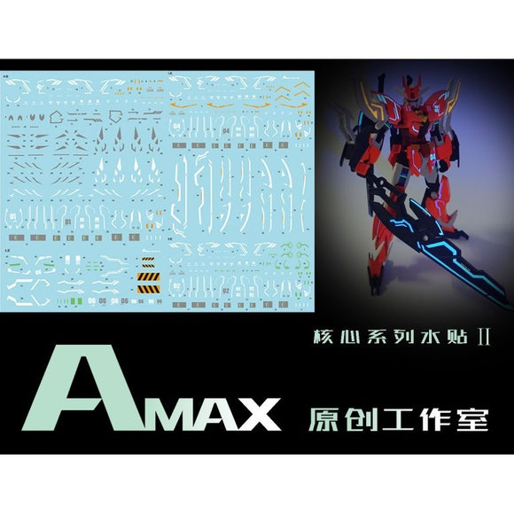 Amax Water Slide Decal Core 2.0 4 in 1 Fluo