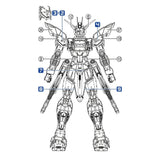 Transamsphere TRS MG 1/100 Freedom 2.0 Water Slide Decal TRSMG010