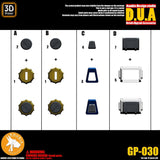 ANUBIS 3D print detail upgrade parts GP030 MG GP02A no kits Collectibles