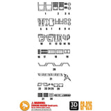 ANUBIS 3D print detail upgrade parts GP026 fit for MG RX-93 V Nu Ver.Ka no kits