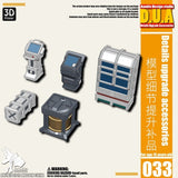 ANUBIS 3D print detail upgrade parts DUA021-060 details upgrade accessories Active shaft Heat sink Oil pipe Outer armor no kits