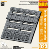 ANUBIS 3D print detail upgrade parts DUA021-060 details upgrade accessories Active shaft Heat sink Oil pipe Outer armor no kits