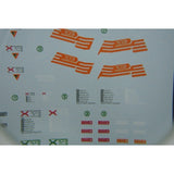 DL DALIN Water slide decal MG 1/100 Buster