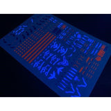 20250722 XUEYAN XY / SNOW FLAME HG 16 NT-A / Sinanju Stein 2in1 Fluorescence High-Accuracy Water slide decal