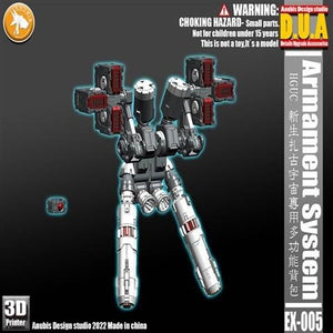 ANUBIS 3D print detail upgrade parts EX005 Armament System HGUC Revive Zaku no kits Collectibles