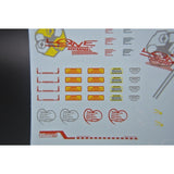 DL DALIN Water slide decal PG 1/60 Red Frame