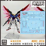 MASTER Water Slide Decal H018 HG HGCE 1/144 DESTINY Fluo Type Collectibles