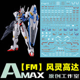 AMAX Water Slide Decal FM 1/100 TWFM AERIAL Fluo AMAXFM001