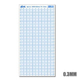 MOSHI M.S. MS078 Model GK Detail Modification ABS Graduated Rubber Plate