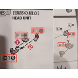 CB RG 16 butcher parts for Force Impulse SPEC 2