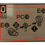 CB MG 29 butcher shares for ASTRAY RED FRAME C22 C23 D7 O9 O10
