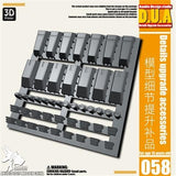 ANUBIS 3D print detail upgrade parts Resin Up Heavy Armor / Nozzle Missile DUA058 no kits