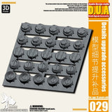 ANUBIS 3D print detail upgrade parts DUA021-060 details upgrade accessories Active shaft Heat sink Oil pipe Outer armor no kits