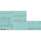 Amax Water Slide Decal Core 2.0 4 in 1 Fluo