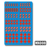 MOSHI M.S. MX001-012  Model Detail Modification Metal Etching