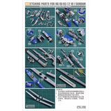 MAD S032 RG RX-93 HI NU Hi-v Etching parts (Not the kits)