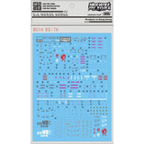 DL DALIN Water slide decal Decal For RG 1/144 RX-78 RX78