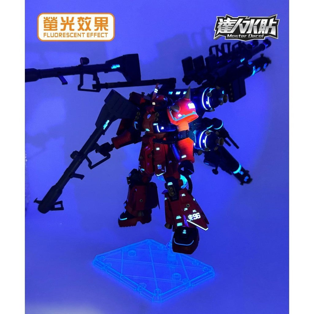 マスター水転写デカール H021 HG 1/144 サイコ・ザク サンダーボルト
