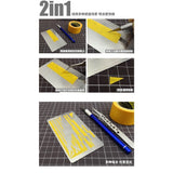 MOSHI M.S. MS-024  Military Model Equipment Angle Bevel Cutting Plate