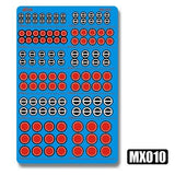 MOSHI M.S. MX001-012  Model Detail Modification Metal Etching