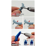 MOSHI M.S. MS073 Tungsten Steel Triangular Marking Scraper