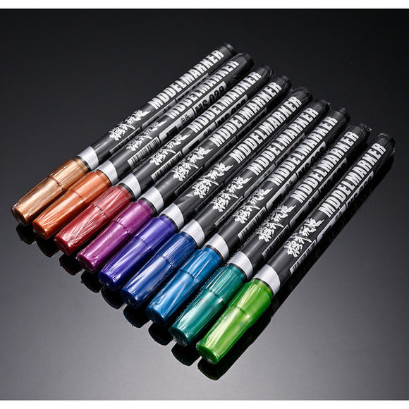 MOSHI M.S. MS028 Electroplated makr pen / Line drawing pen color of Metal Coloring