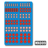 MOSHI M.S. MX001-012  Model Detail Modification Metal Etching
